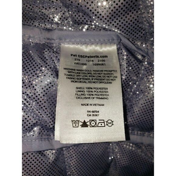 Columbia NEW Women's Lavender Powder Lite Jacket S - Picture 6 of 8